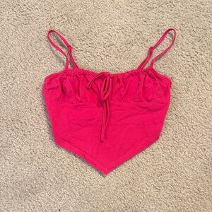 SHEIN Red Crop Top